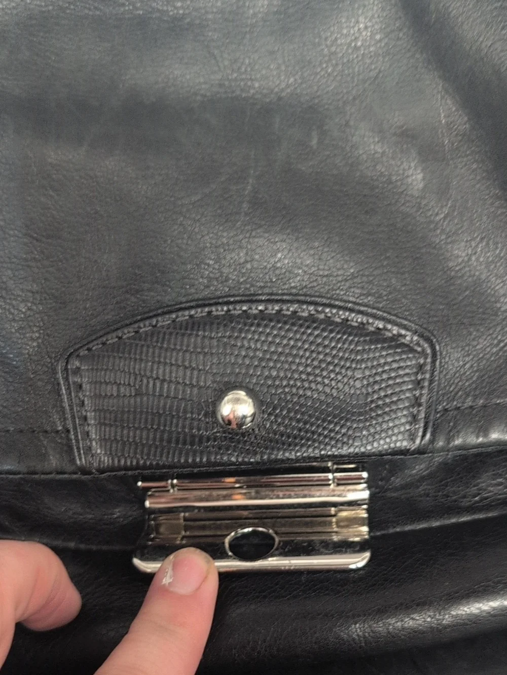 Coach Hobo 19292 Kirstin Black Leather Shoulder Bag With Long Strap